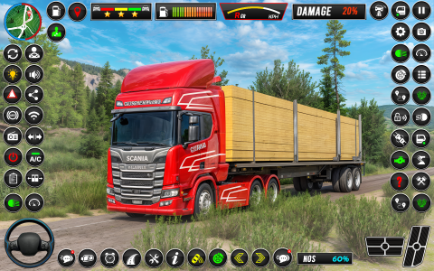 اسکرین شات بازی Truck Simulator US Truck Games 2