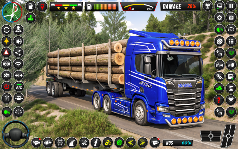 اسکرین شات بازی Truck Simulator US Truck Games 5