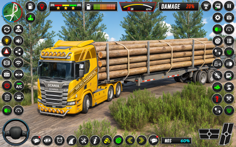 اسکرین شات بازی Truck Simulator US Truck Games 4