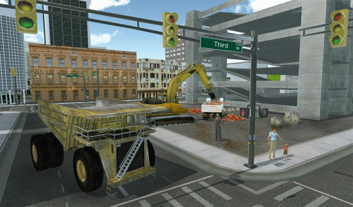 اسکرین شات بازی Mega Excavator Truck Transport 5