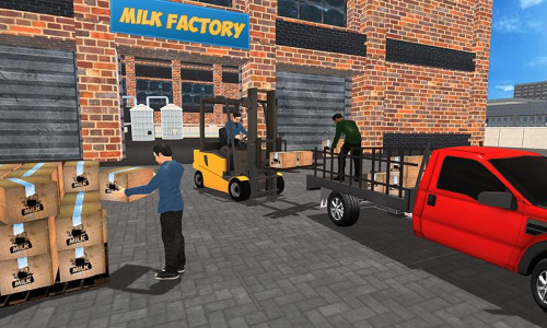 اسکرین شات بازی Cow farm milk factory farming  4