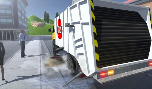 اسکرین شات بازی Road Garbage Dump Truck Driver 4