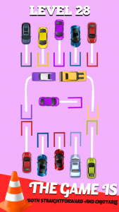 اسکرین شات بازی Parking 3d Order! Car Games 3