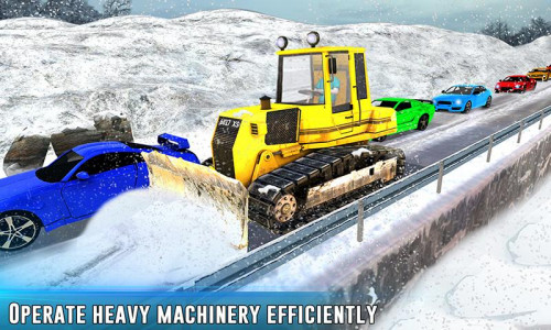 اسکرین شات بازی Grand Snow Excavator Sim truck 5