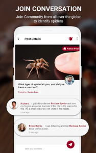 اسکرین شات برنامه Spiders identifier App by Photo, Camera 2020 5