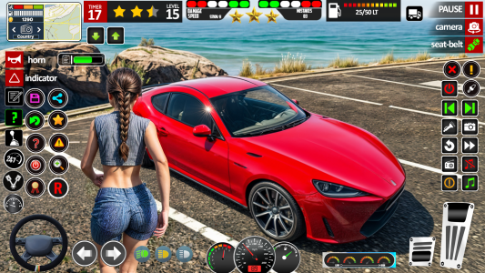 اسکرین شات 7 بازی US Car Parking School Car Game