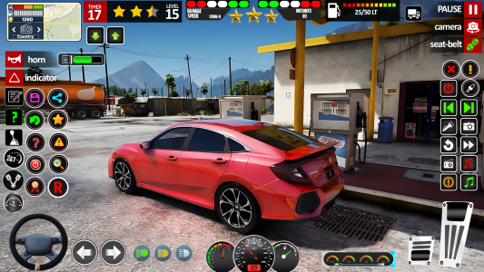 اسکرین شات 8 بازی US Car Parking School Car Game