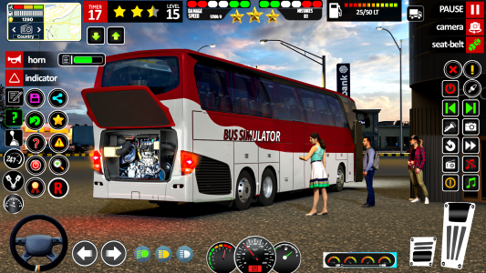 اسکرین شات بازی Bus Simulator Travel Bus Games 1