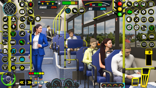اسکرین شات بازی Bus Simulator Travel Bus Games 3