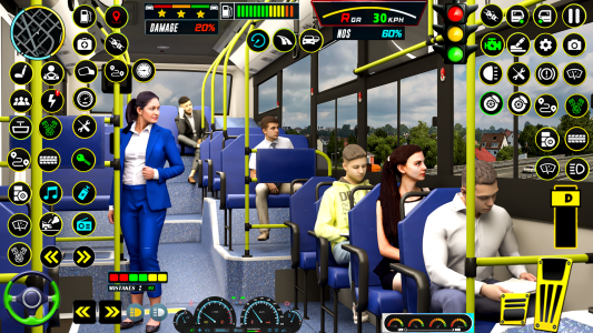 اسکرین شات 3 بازی Bus Simulator Travel Bus Games