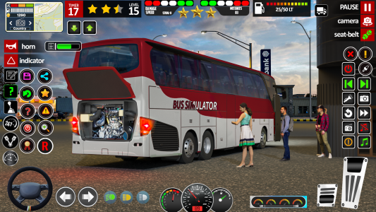 اسکرین شات بازی Bus Simulator Travel Bus Games 1