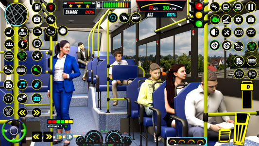 اسکرین شات بازی Bus Simulator Travel Bus Games 3