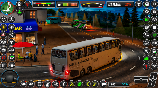 اسکرین شات بازی Bus Simulator Travel Bus Games 8