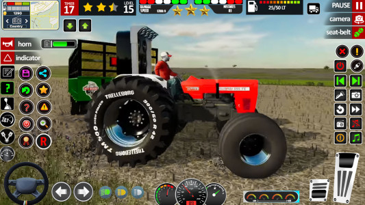 اسکرین شات 6 بازی Indian Tractor Games Simulator