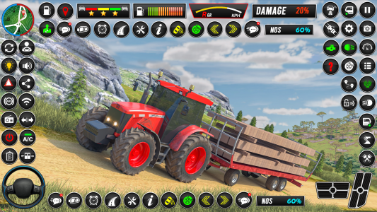 اسکرین شات بازی Indian Tractor Games Simulator 5