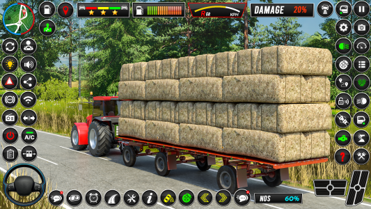 اسکرین شات بازی Indian Tractor Games Simulator 4