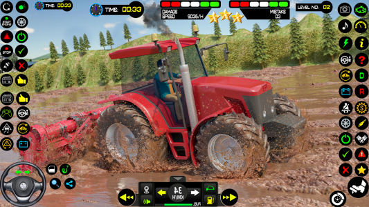 اسکرین شات بازی Indian Tractor Games Simulator 2