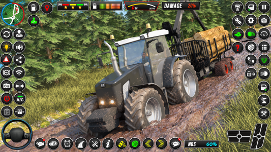 اسکرین شات 1 بازی Indian Tractor Games Simulator