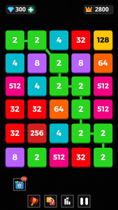 اسکرین شات بازی 2048 Block Merge Puzzle 3d 1