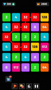 اسکرین شات بازی 2048 Block Merge Puzzle 3d 2