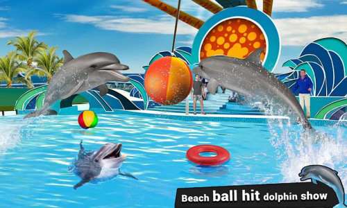 اسکرین شات بازی Dolphin Water Stunts Show 4