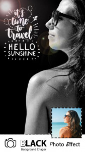 اسکرین شات 5 برنامه Black Photo Effect Editor