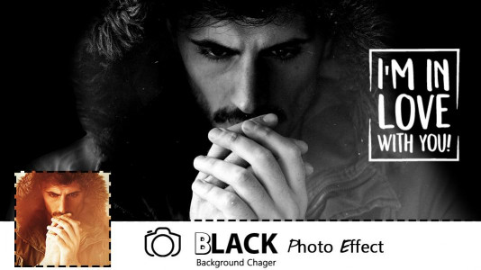 اسکرین شات 2 برنامه Black Photo Effect Editor