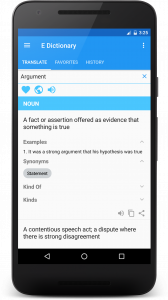 اسکرین شات 5 برنامه English Dictionary - Offline