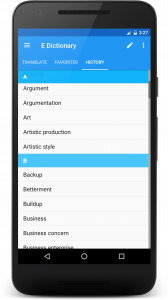 اسکرین شات 3 برنامه English Dictionary - Offline