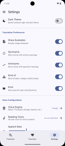 اسکرین شات 4 برنامه English Dictionary - Offline