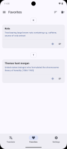 اسکرین شات 3 برنامه English Dictionary - Offline