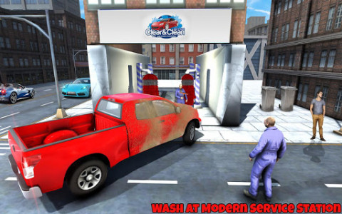 اسکرین شات بازی Real Car Wash Job: Gas Station Car Parking Games 7