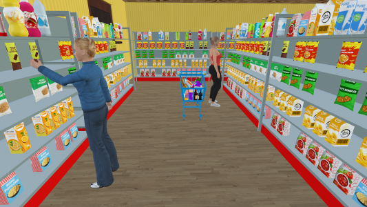 اسکرین شات بازی Supermarket business simulator 4