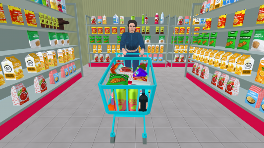 اسکرین شات بازی Supermarket business simulator 2