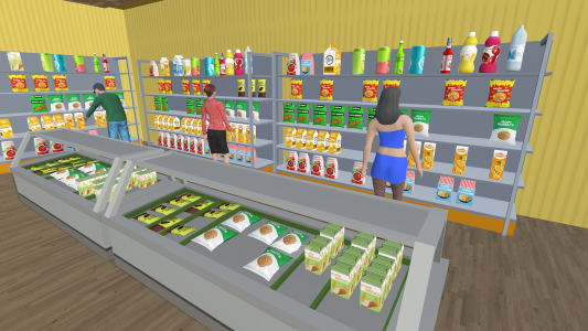 اسکرین شات بازی Supermarket business simulator 3