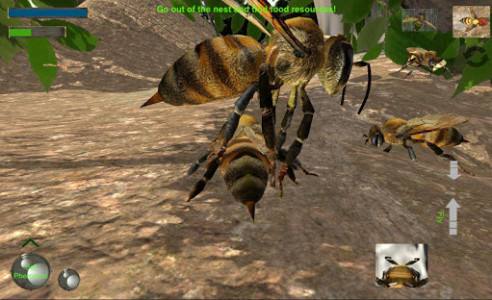 اسکرین شات بازی Bee Nest Simulator 3D - Insect and 3d animal game 5