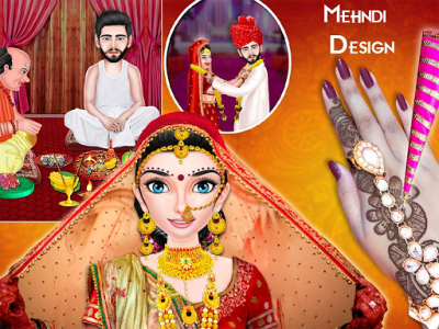 اسکرین شات برنامه Gujarati Wedding -The Royal Indian Marriage Ritual 3