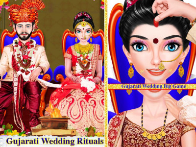 اسکرین شات برنامه Gujarati  Indian Wedding Girls 1