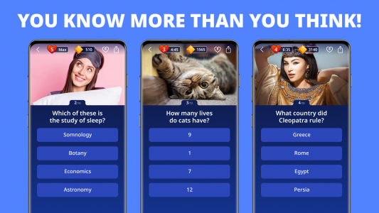اسکرین شات 1 برنامه Antistress trivia - Zen Quiz
