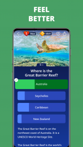 اسکرین شات 2 برنامه Antistress trivia - Zen Quiz
