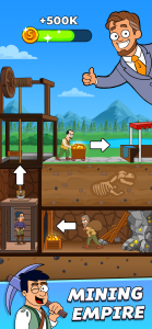 اسکرین شات 1 بازی Mining Empire: Golden Tycoon