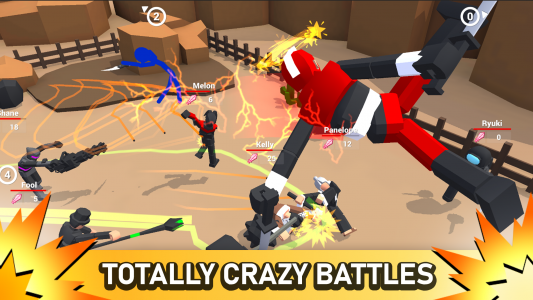 اسکرین شات 3 بازی Smashgrounds.io: Ragdoll Arena