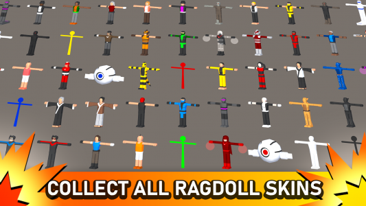 اسکرین شات بازی Smashgrounds.io: Ragdoll Arena 5