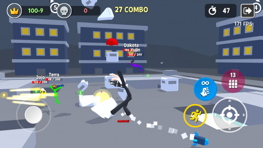 اسکرین شات 8 بازی Stickgrounds.io: Stickman Wars