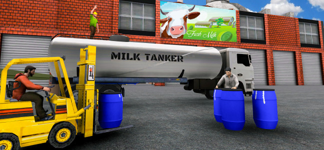 اسکرین شات بازی Cow Farm Factory Simulator 3