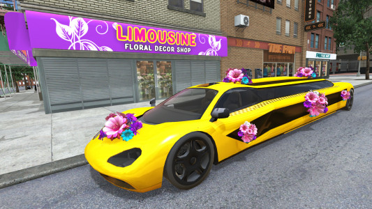 اسکرین شات بازی Luxury Wedding Limousine Taxi 2