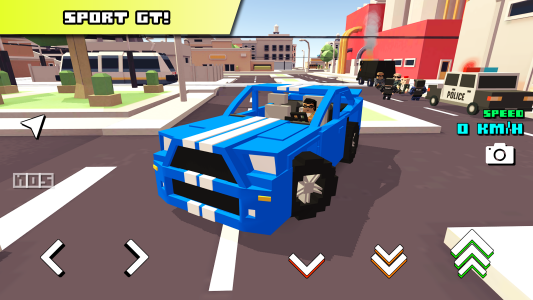 اسکرین شات بازی Blocky Car Racer - racing game 1
