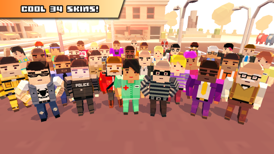 اسکرین شات 5 بازی Blocky Car Racer - racing game