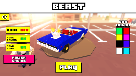اسکرین شات 6 بازی Blocky Car Racer - racing game