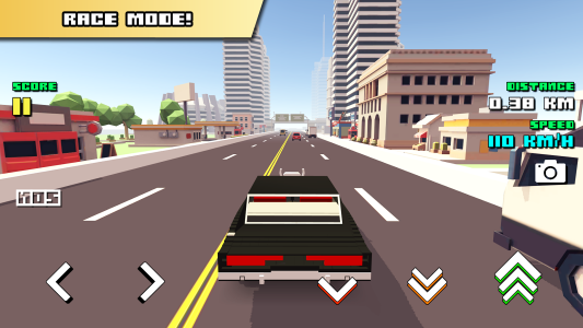 اسکرین شات بازی Blocky Car Racer - racing game 3